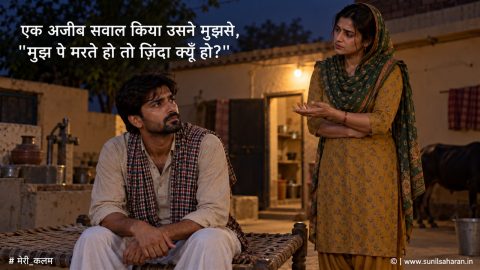एक अजीब सवाल किया उसने मुझसे, (photo 1)