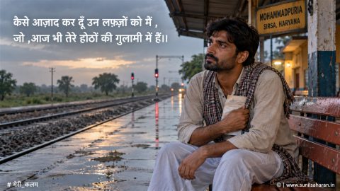 कैसे आज़ाद कर दूँ उन लफ्ज़ों को मैं , (photo 2)