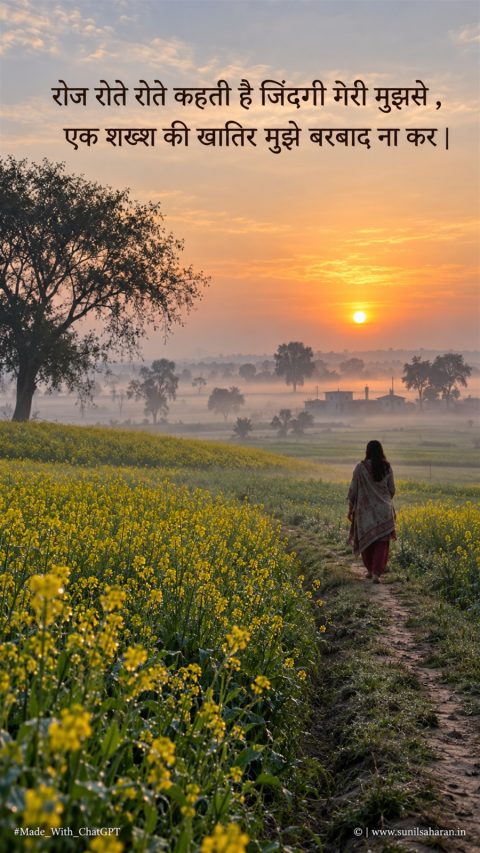 रोज रोते रोते कहती है जिंदगी मेरी मुझसे , (photo 6)